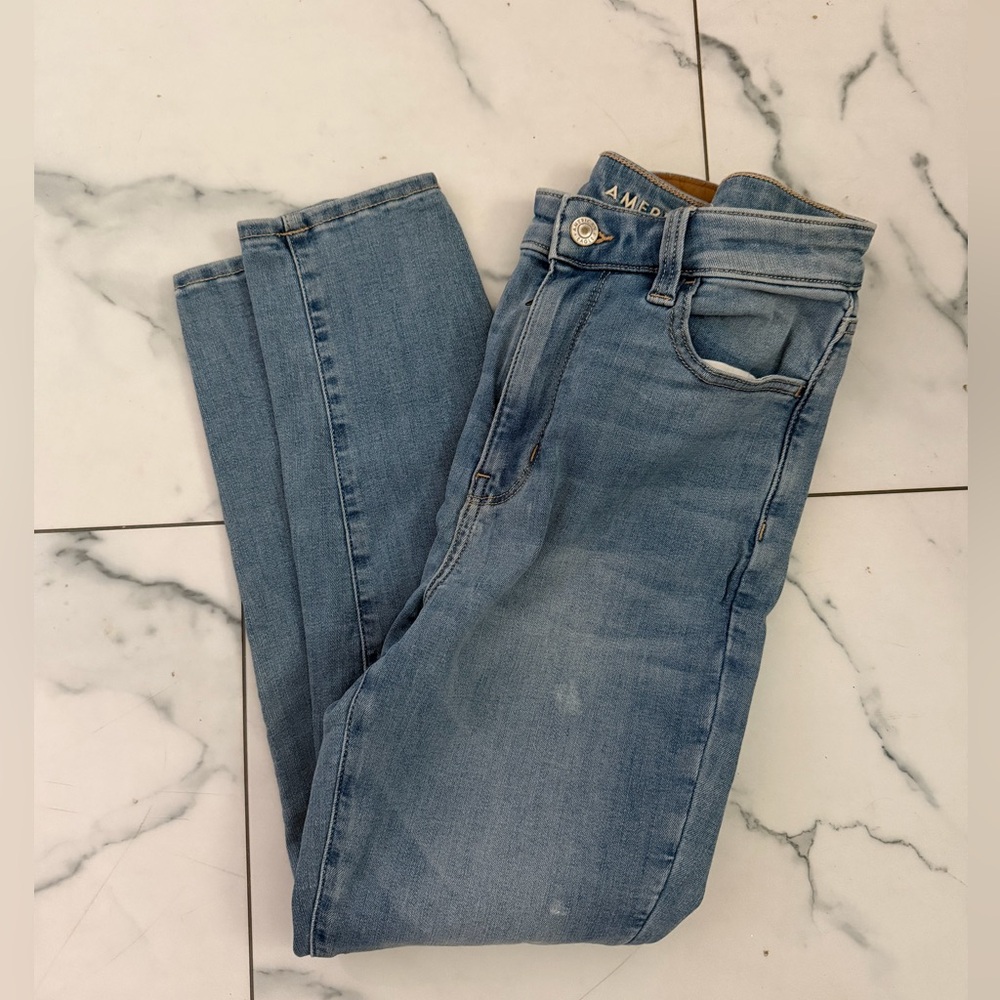 American Eagle Outfitters Light Blue skinny jeans